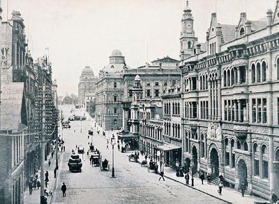 Bridge Street, Sydney, c.1900, from 