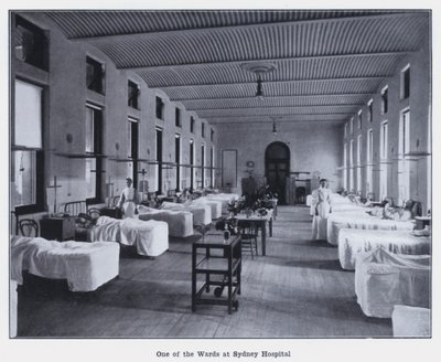 One of the Wards at Sydney Hospital by Photographer Australian