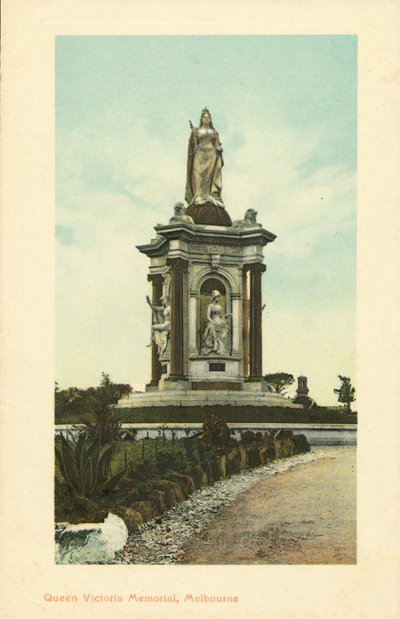 Queen Victoria Memorial, Melbourne, Victoria, Australia by Photographer Australian