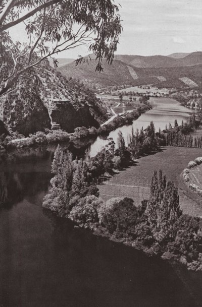 River Derwent near New Norfolk, Tasmania by Photographer Australian