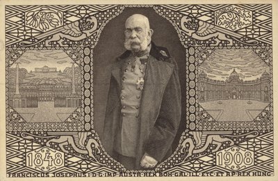 Emperor Franz Joseph I of Austria by Photographer Austrian