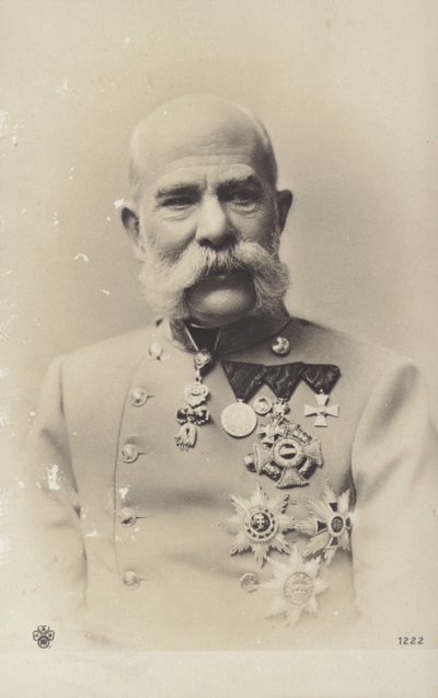 Franz Joseph I by Photographer Austrian