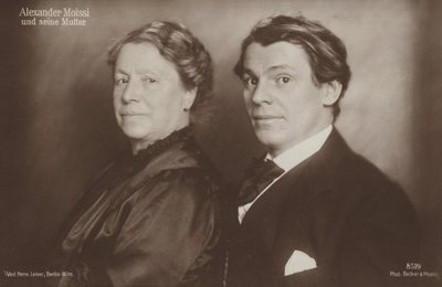 Portrait of Aleksander Moissi by Photographer Austrian