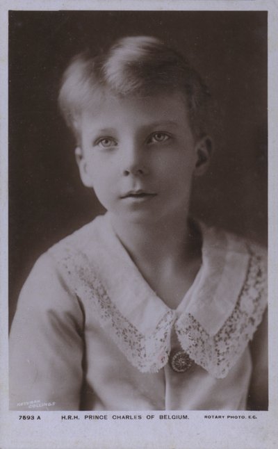 Prince Charles of Belgium, Count of Flanders by Photographer Belgian