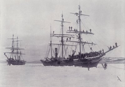 Canada: Sealing Steamers in the Ice by Photographer Canadian
