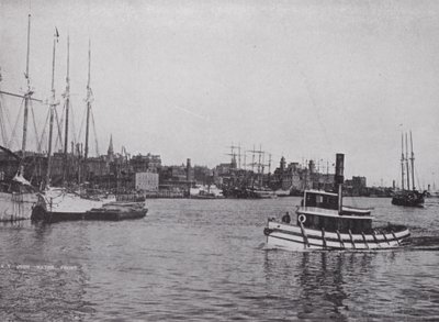 Harbor Front, St John, New Brunswick by Photographer Canadian