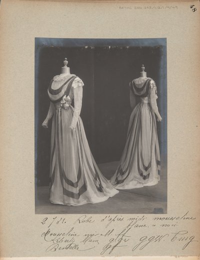 House of Worth, Afternoon Dress by Photographer French