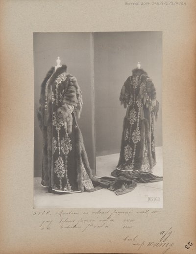 House of Worth, Evening Coat by Photographer French