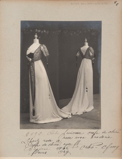House of Worth, Evening Dress by Photographer French