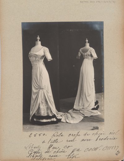 House of Worth, Evening Dress by Photographer French