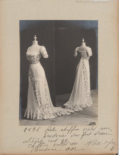 House of Worth, Evening Dress by Photographer French