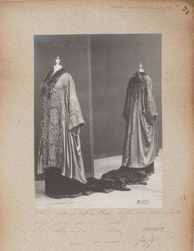 House of Worth, Sortie de Bal by Photographer French