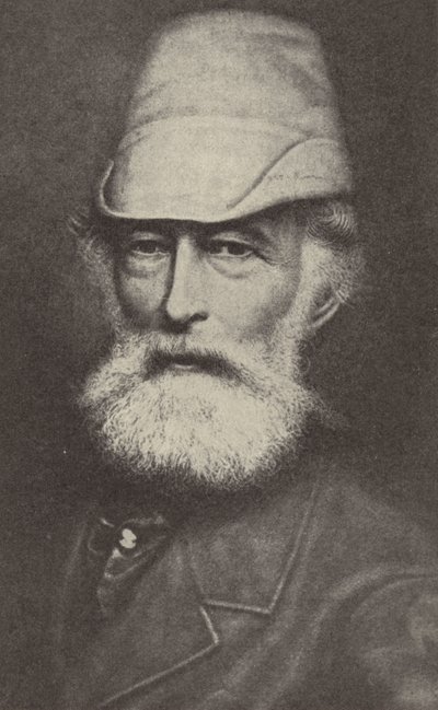 Alfred Krupp, German industrialist who founded the Krupp Works at Essen by Photographer German