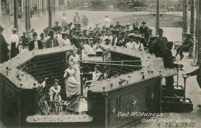Bad Wildungen. Postcard Sent in 1913 by Photographer German