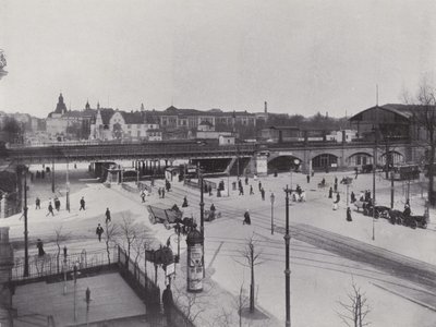 Charlottenburg, Hardenberg Street, Zoological Garden Station by Photographer German