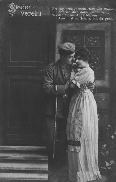 German soldier reunited with his sweetheart by Photographer German