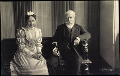 Grand Duchess Luise of Baden, Friedrich I, Liersch by Photographer German
