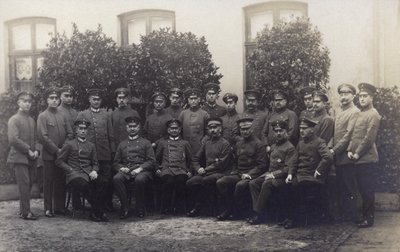 Group of German army officers by Photographer German