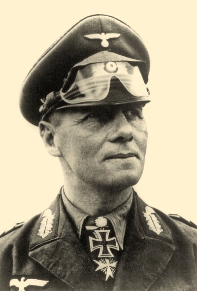 Portrait of General Erwin Rommel c.1942 by Photographer German