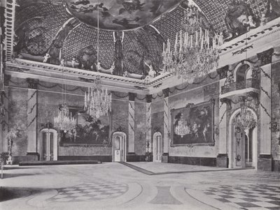 Potsdam, Neues Palais, Marmorsaal by Photographer German
