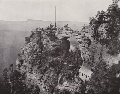 Prebischtor from the East by Photographer German