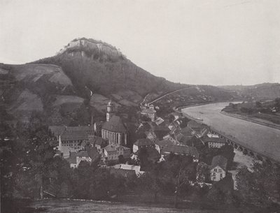 City and Fortress of Konigstein by Photographer German