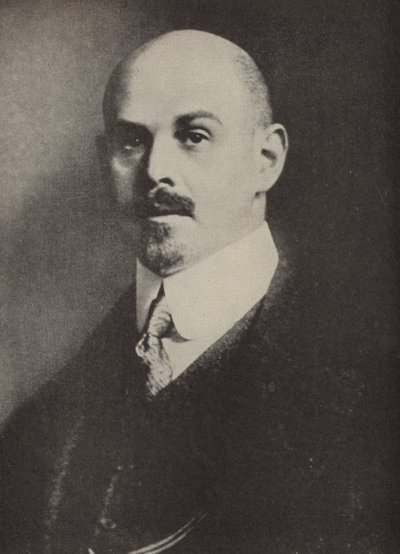 Walther Rathenau, German industrialist and politician by Photographer German