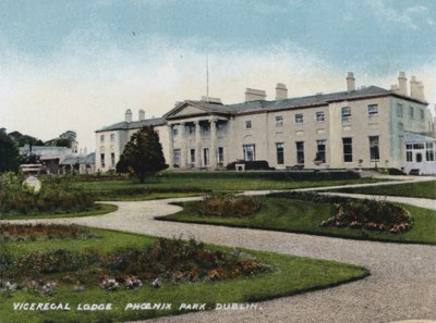 Viceregal Lodge, Phoenix Park, Dublin by Photographer Irish