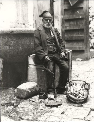 A Fish Seller, from 