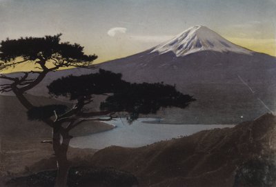 Japan, c.1912: Mount Fuji from Misaka Pass by Photographer Japanese
