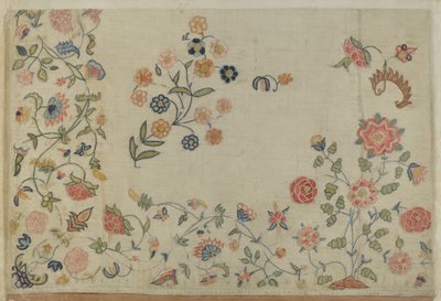 Embroidered Christening Blanket by Phyllis Dorr