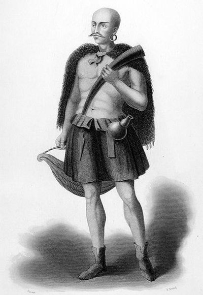 An Abdal, Santon or Calender, engraved by R. Young, from 