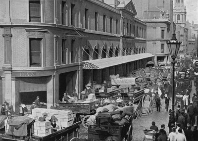 Billingsgate Market, City of London by Pictorial Agency