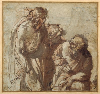 St Peter denies Christ by Pier Francesco Mola