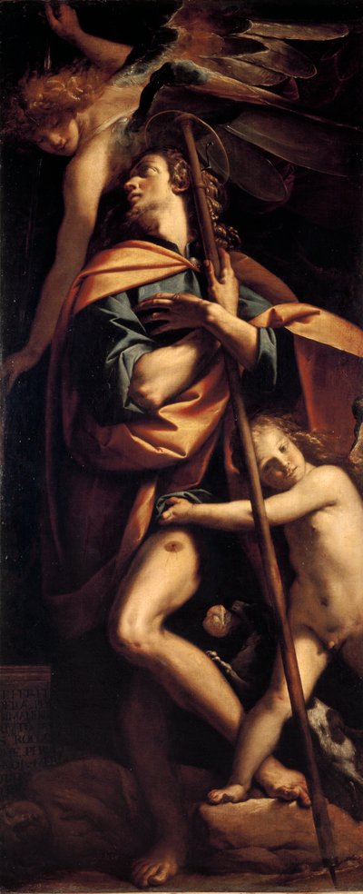 Saint Roch by Pier Francesco Morazzone