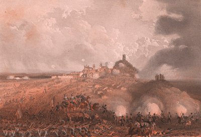 Attack by French at Solferino, Lombardy by Blaise Nicolas Le Sueur