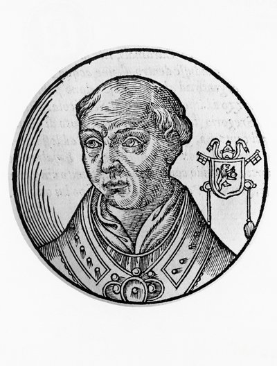 Portrait of Calixtus II by Blaise Nicolas Le Sueur