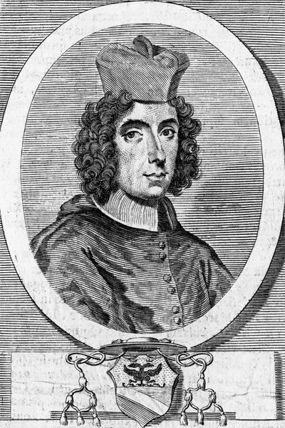 Portrait of Giambattista Rubini, Italian cardinal and bishop, engraving by Blaise Nicolas Le Sueur