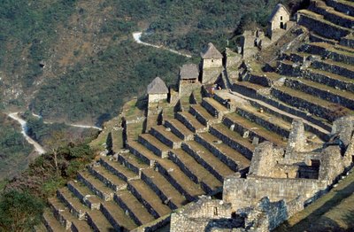 Terraces, Machu Picchu (UNESCO World Heritage List) by Blaise Nicolas Le Sueur
