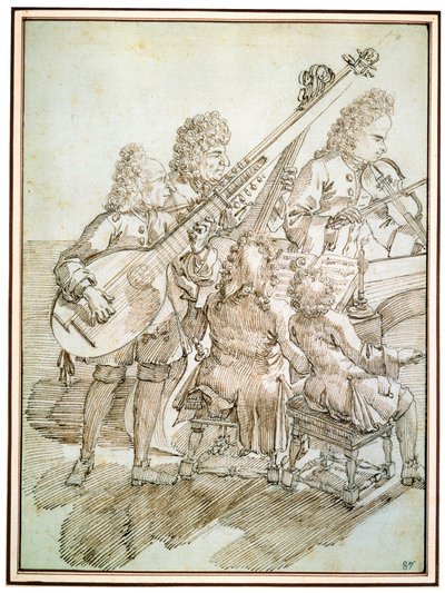A Concert by Pier Leone Ghezzi
