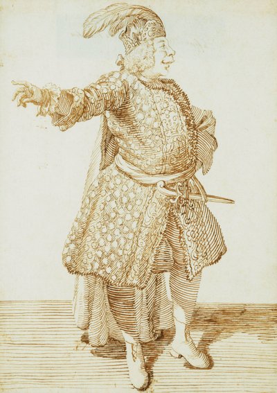 Portrait of the Castrato Gaetano Caffarelli by Pier Leone Ghezzi