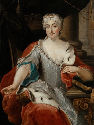 Portrait of Maria Clementina Sobieska (?) by Pier Leone Ghezzi
