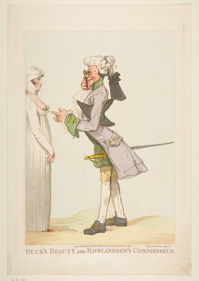 Bucks Beauty and Rowlandsons Connoisseur by Piercy Roberts