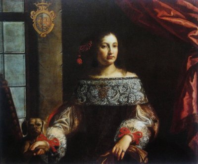 Portrait of Countess Simonetta Cavazzi della Somaglia by Pierfrancesco Cittadini