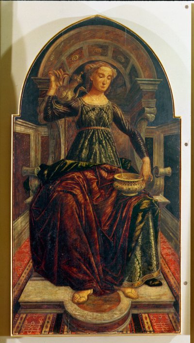 Temperance (detail) by Piero del Pollaiolo