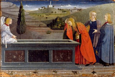 Polyptych of the Misericordia: The Three Maries by Piero della (school of) Francesca