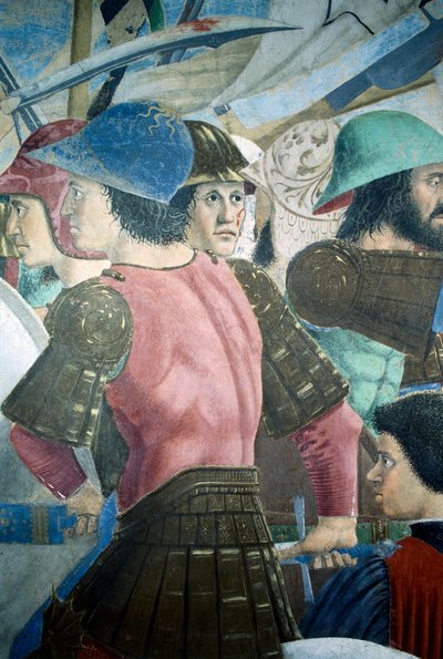 The Legend of the True Cross (detail) by Piero della Francesca