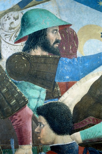 Battle of Heraclius I of Byzantium against Chosroes II (detail) by Piero della Francesca