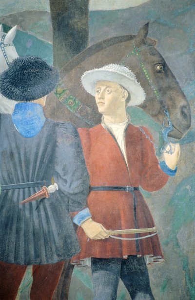 The Legend of the True Cross (detail) by Piero della Francesca
