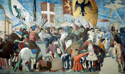 The Legend of the True Cross (detail) by Piero della Francesca